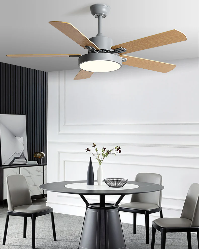 WOMO 5 Blade Ceiling Fan Lamp - WM5177 - Image 4