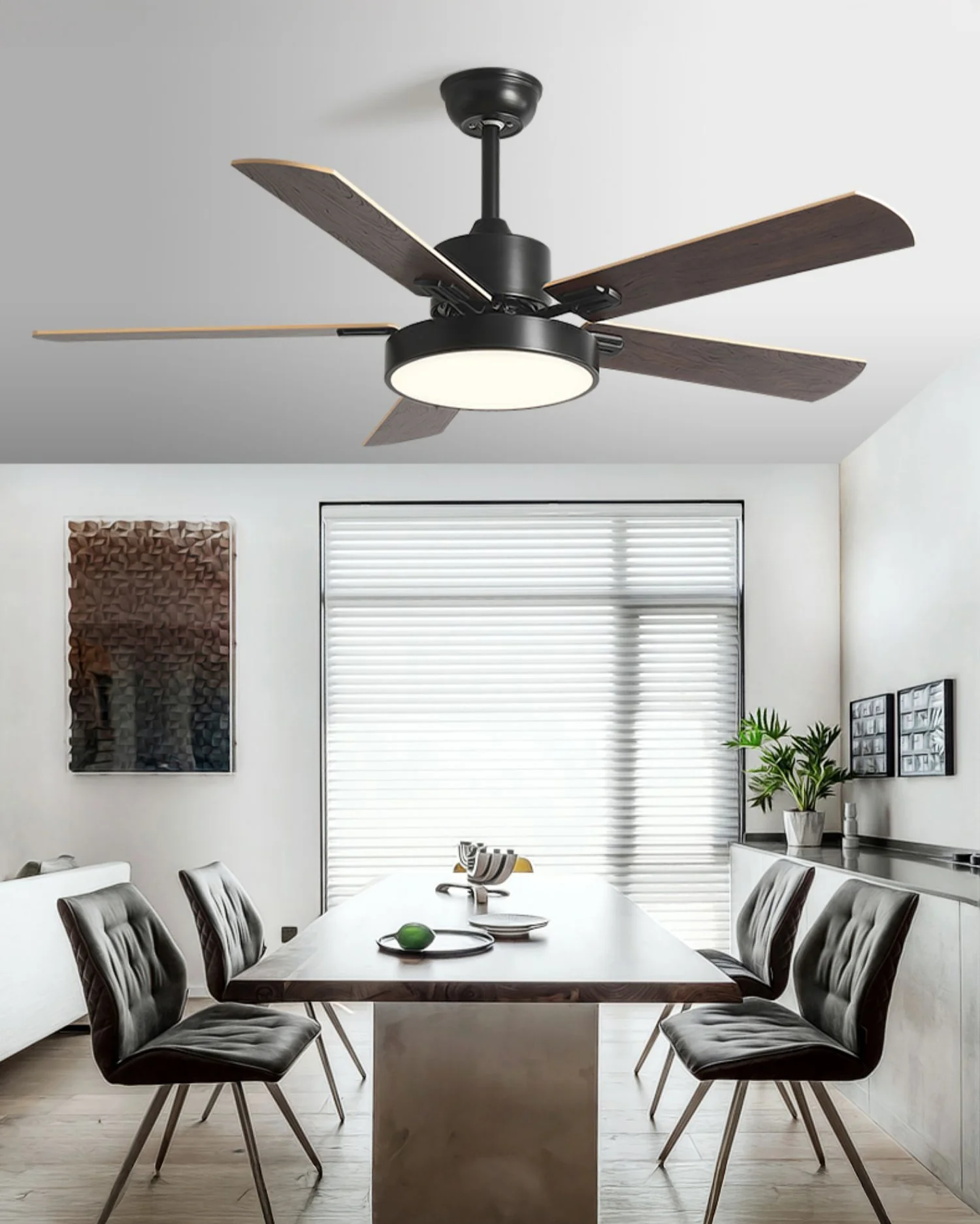 WOMO 5 Blade Ceiling Fan Lamp - WM5177 - Image 5
