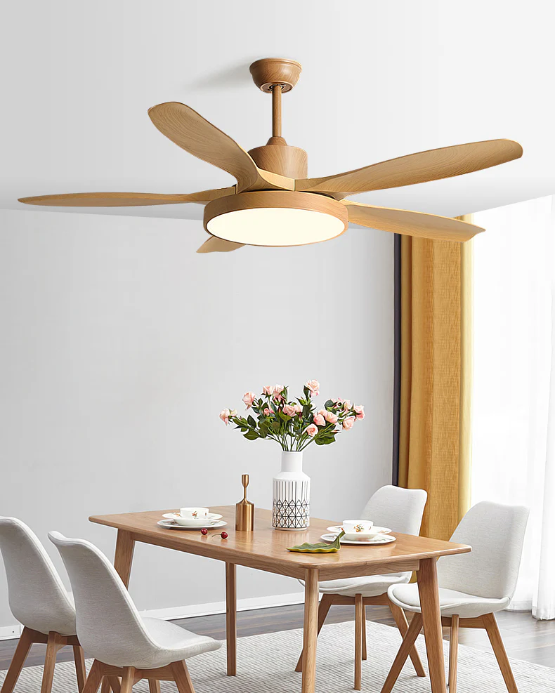 WOMO 5 Blade Ceiling Fan Lamp - WM5245b - Image 12
