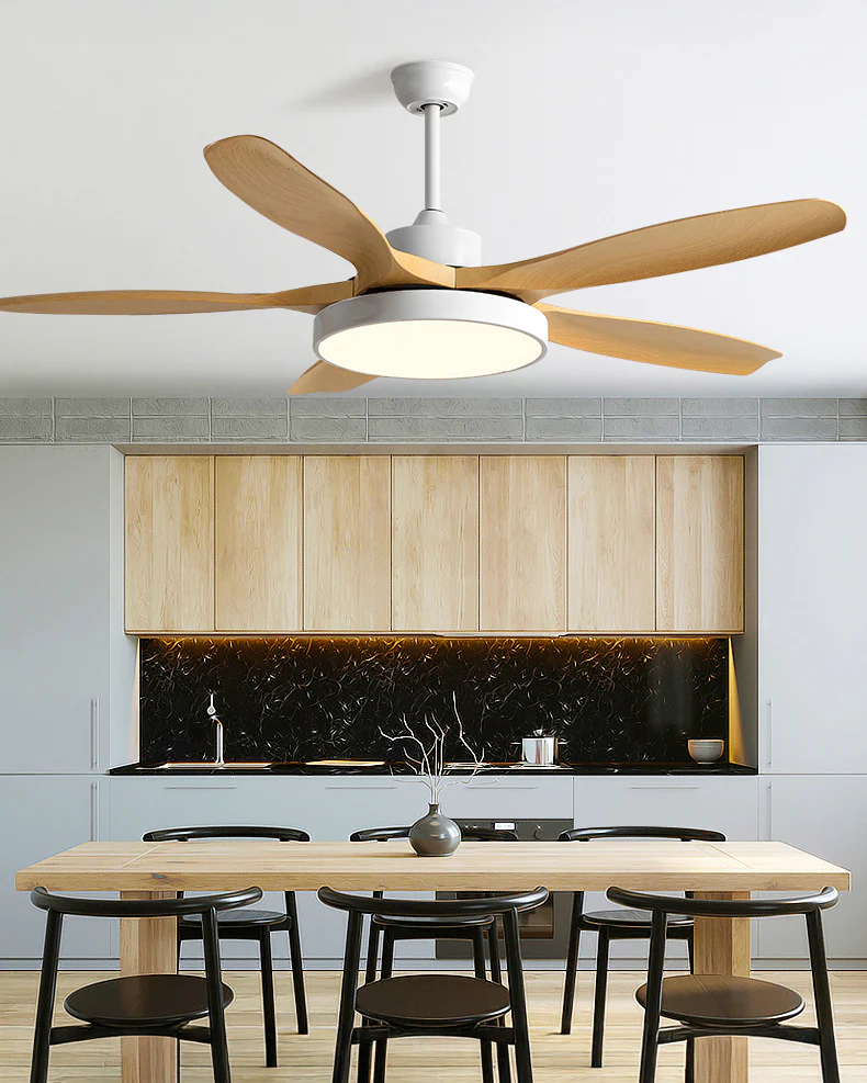 WOMO 5 Blade Ceiling Fan Lamp - WM5245b - Image 18