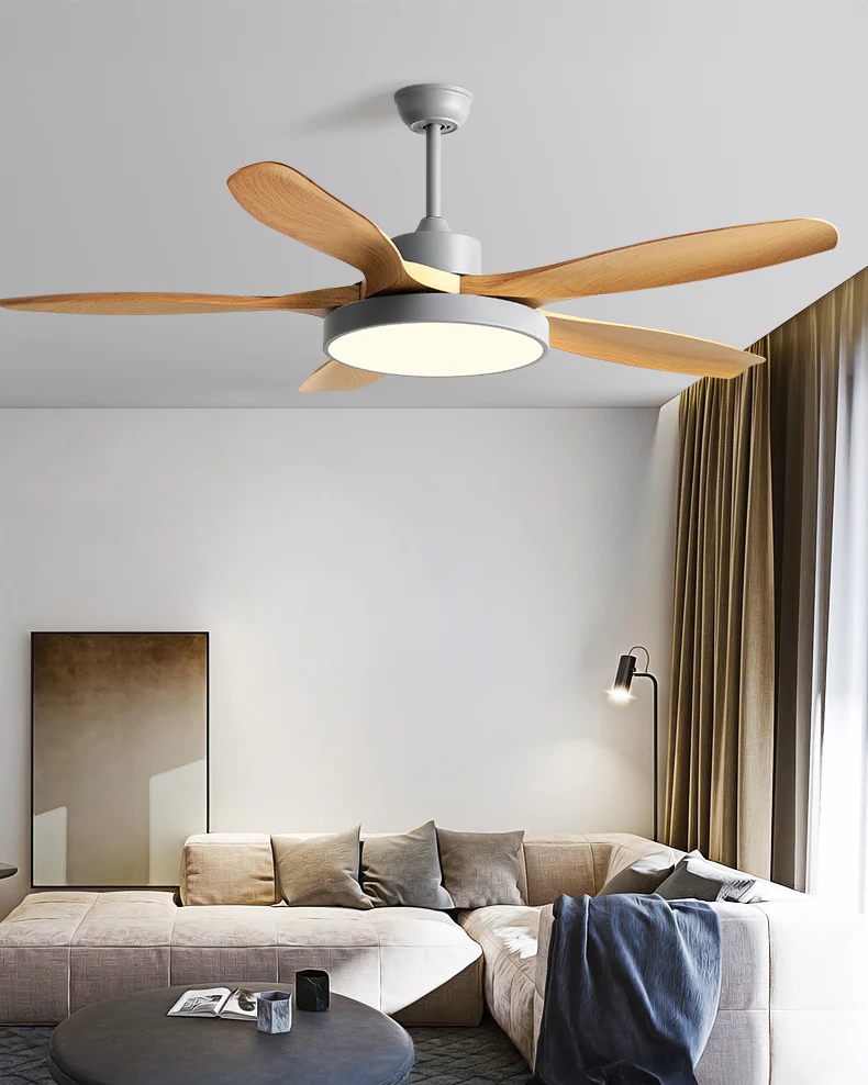 WOMO 5 Blade Ceiling Fan Lamp - WM5245b - Image 7