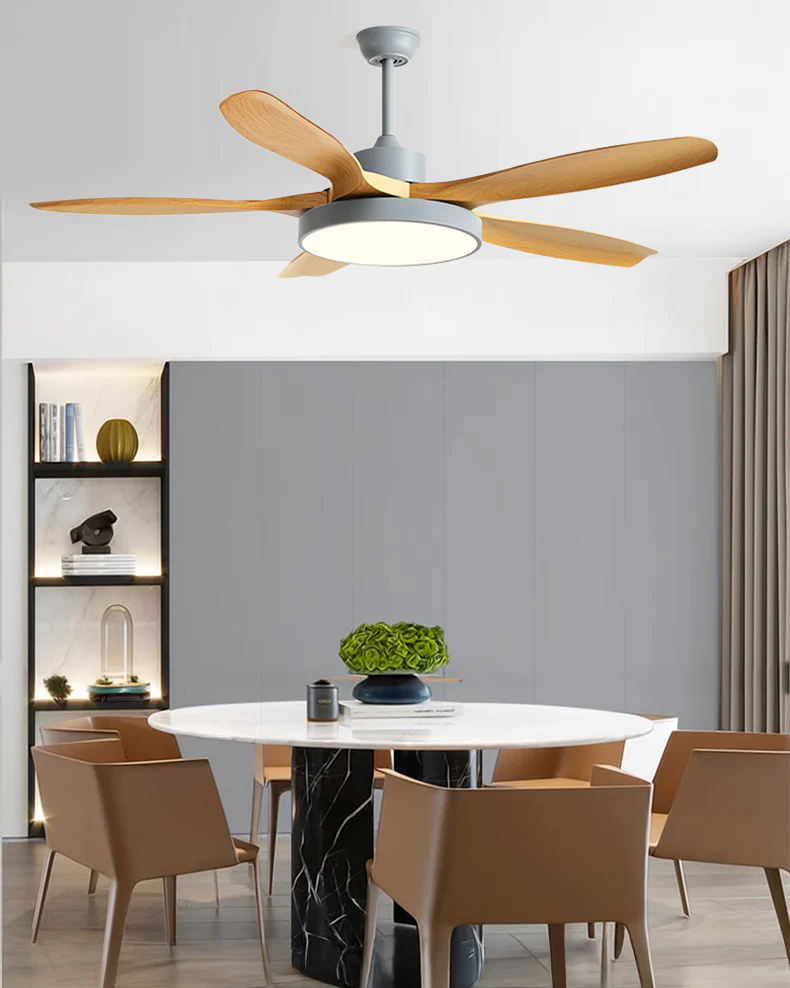 WOMO 5 Blade Ceiling Fan Lamp - WM5245b - Image 8