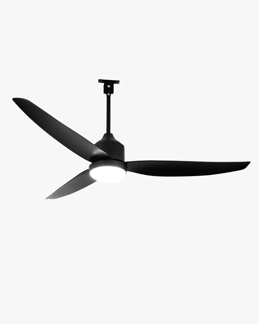 WOMO 52 inch Black Outdoor Ceiling Fan Lamp - WM5285 - Image 6