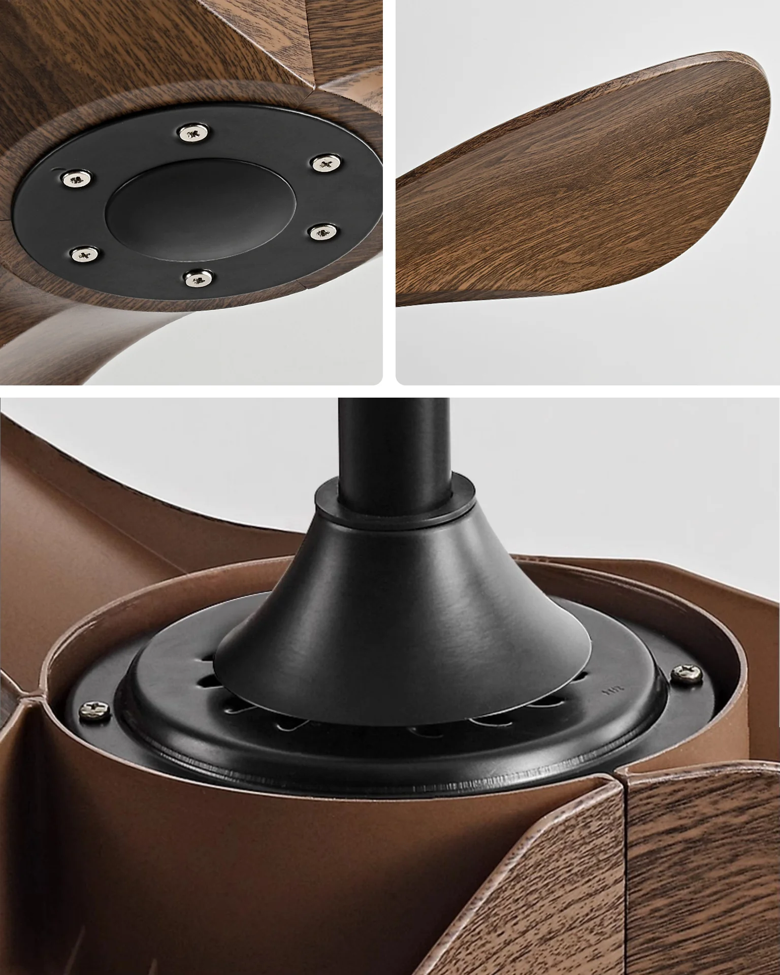WOMO 52 Inch Three Blade Ceiling Fan - WM5160 - Image 7