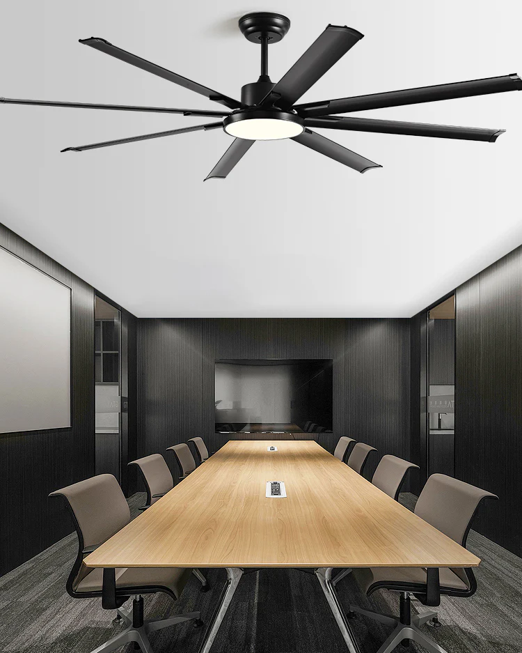 WOMO 8 Blade Big Ceiling Fan Lamp - WM5257 - Image 4
