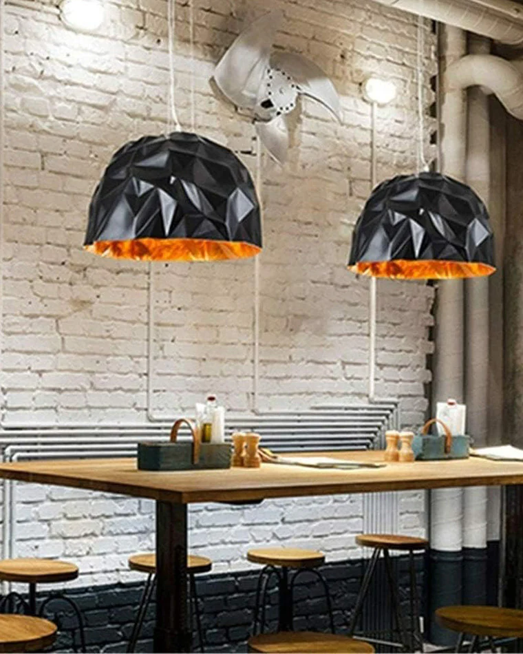 WOMO Abstract Dome Pendant Light-WM2448 - Image 3
