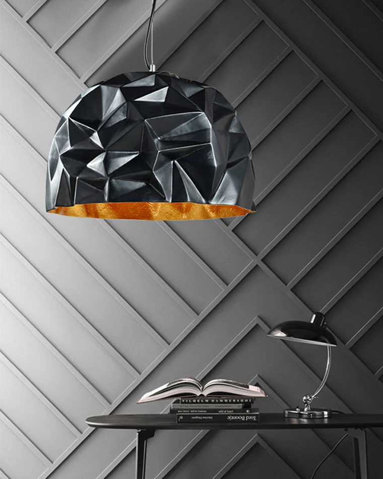WOMO Abstract Dome Pendant Light-WM2448 - Image 6