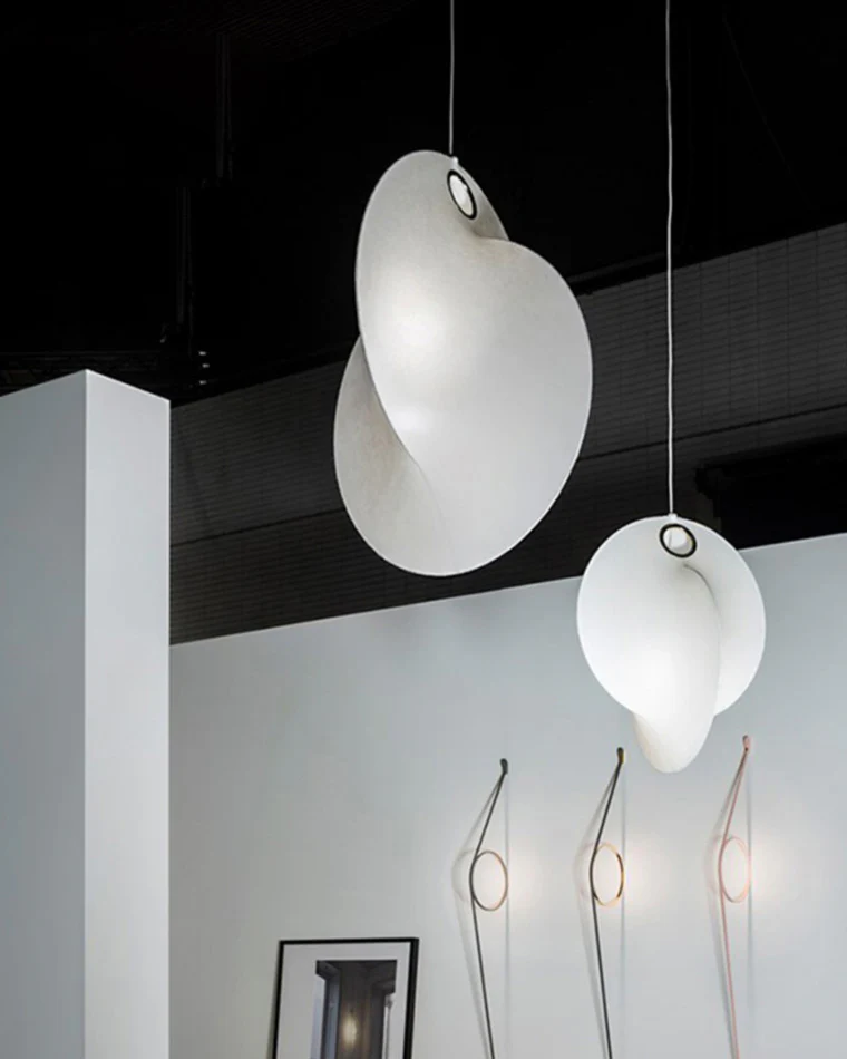 WOMO Abstract Silk Pendant Light-WM2473 - Image 13