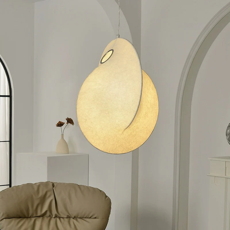 WOMO Abstract Silk Pendant Light-WM2473 - Image 3