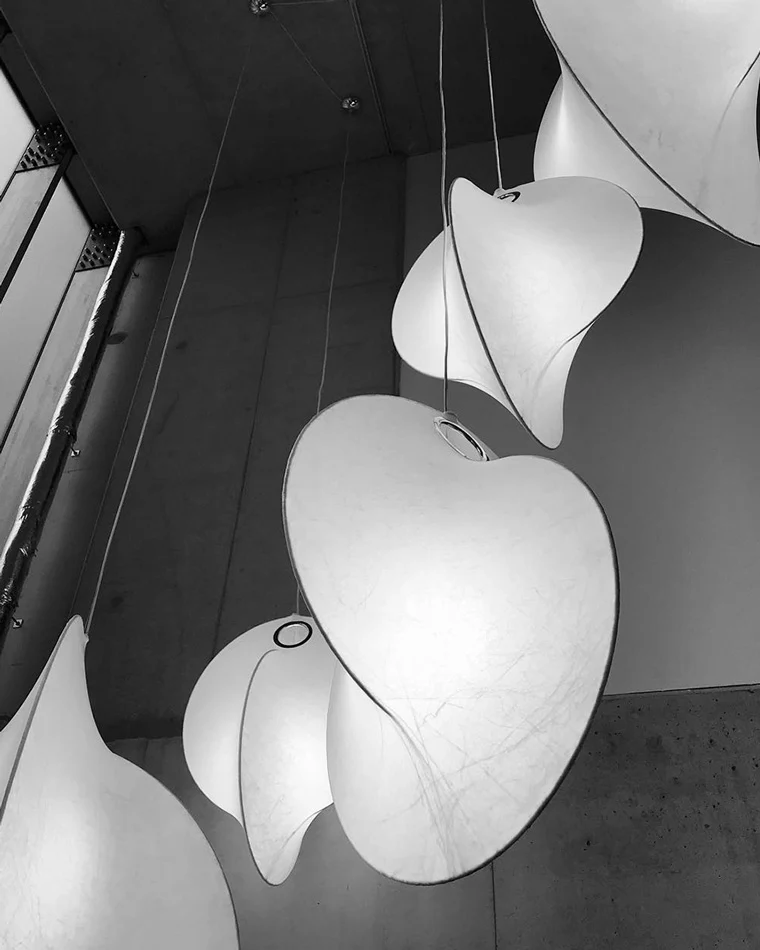 WOMO Abstract Silk Pendant Light-WM2473 - Image 8