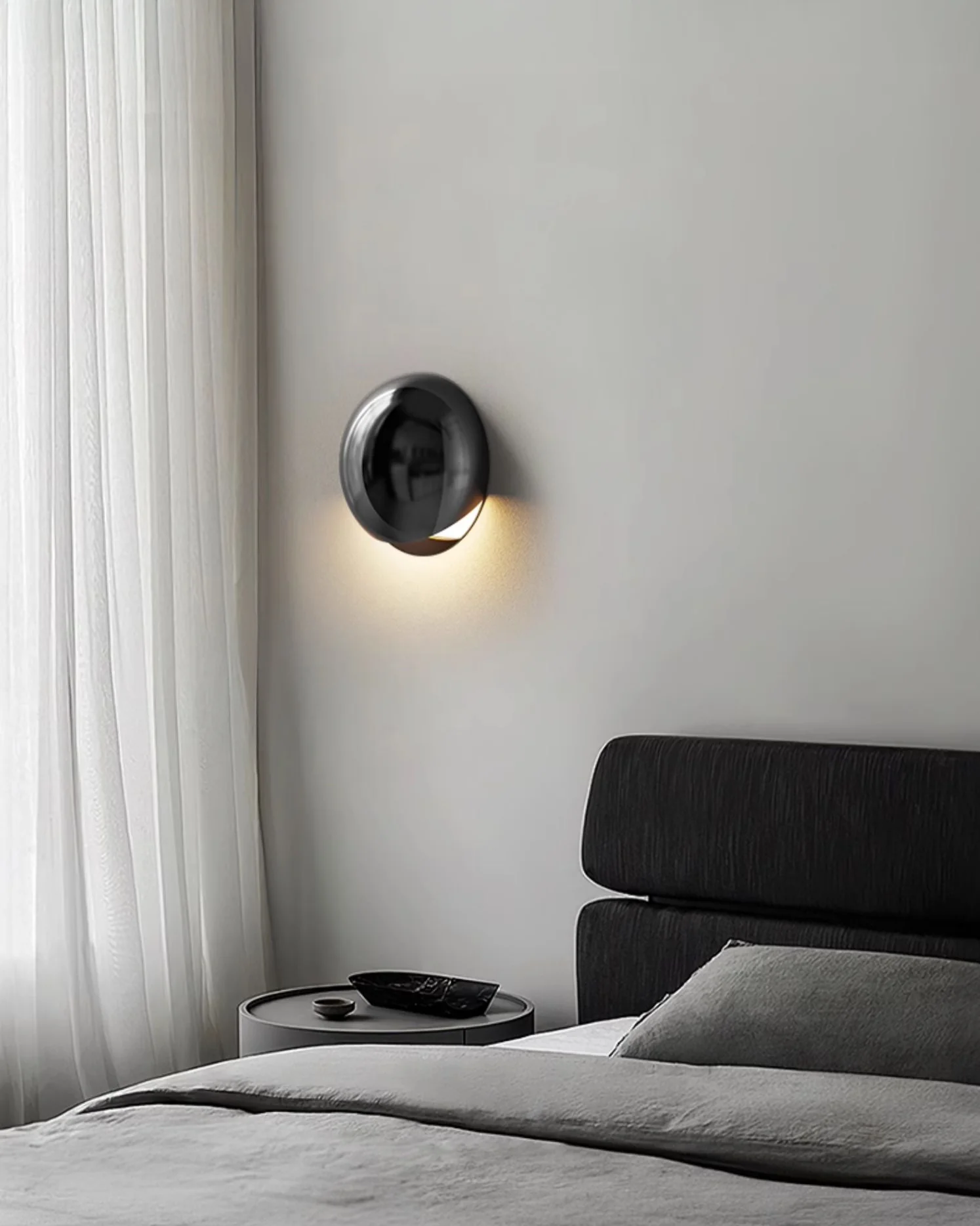 WOMO Accent Round Modern Wall Sconce-WM6112 - Image 4