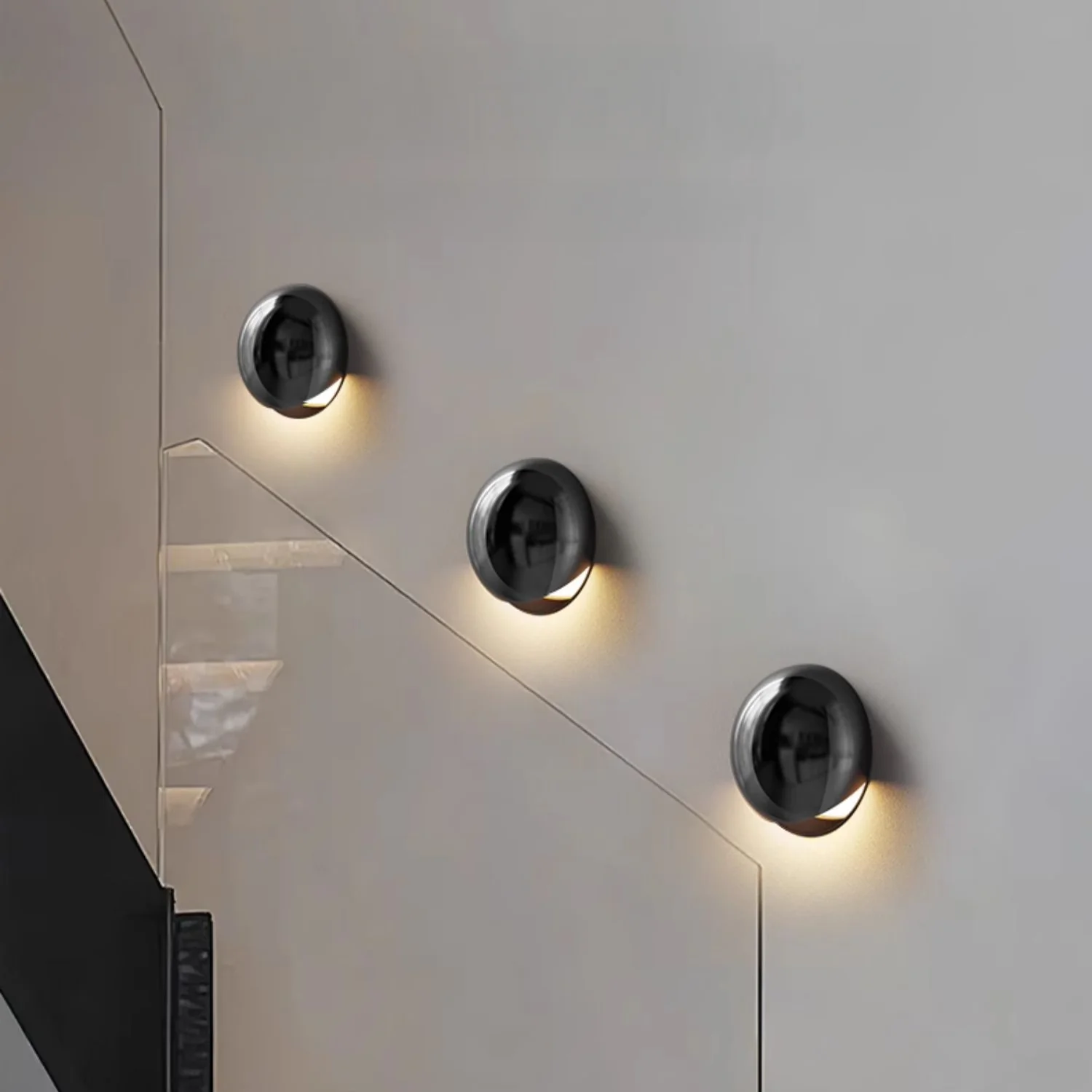 WOMO Accent Round Modern Wall Sconce-WM6112 - Image 5