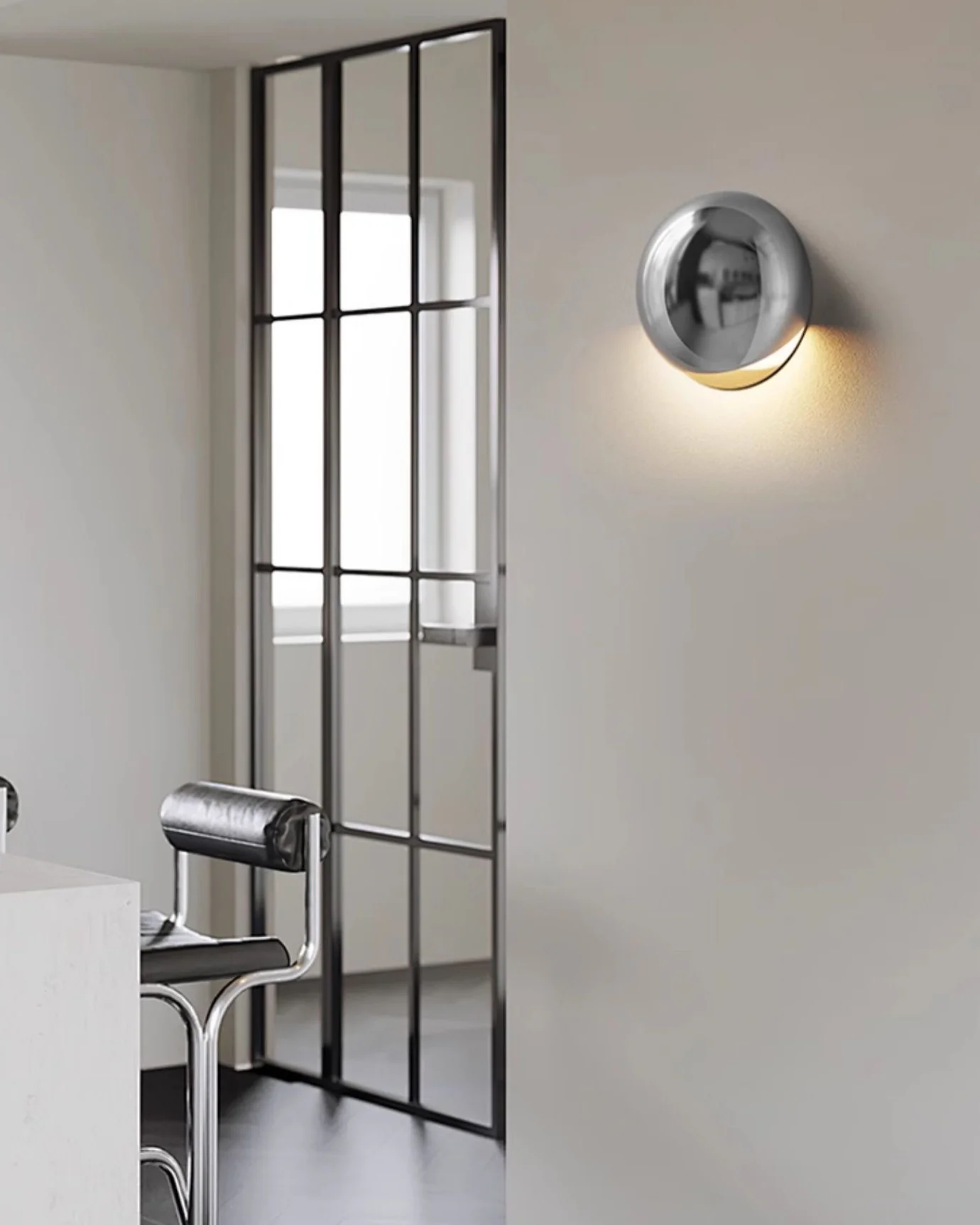 WOMO Accent Round Modern Wall Sconce-WM6112 - Image 6