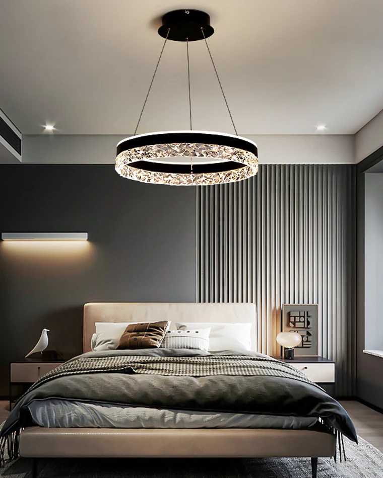 WOMO Acrylic Circular LED Chandelier-WM2171 - Image 12