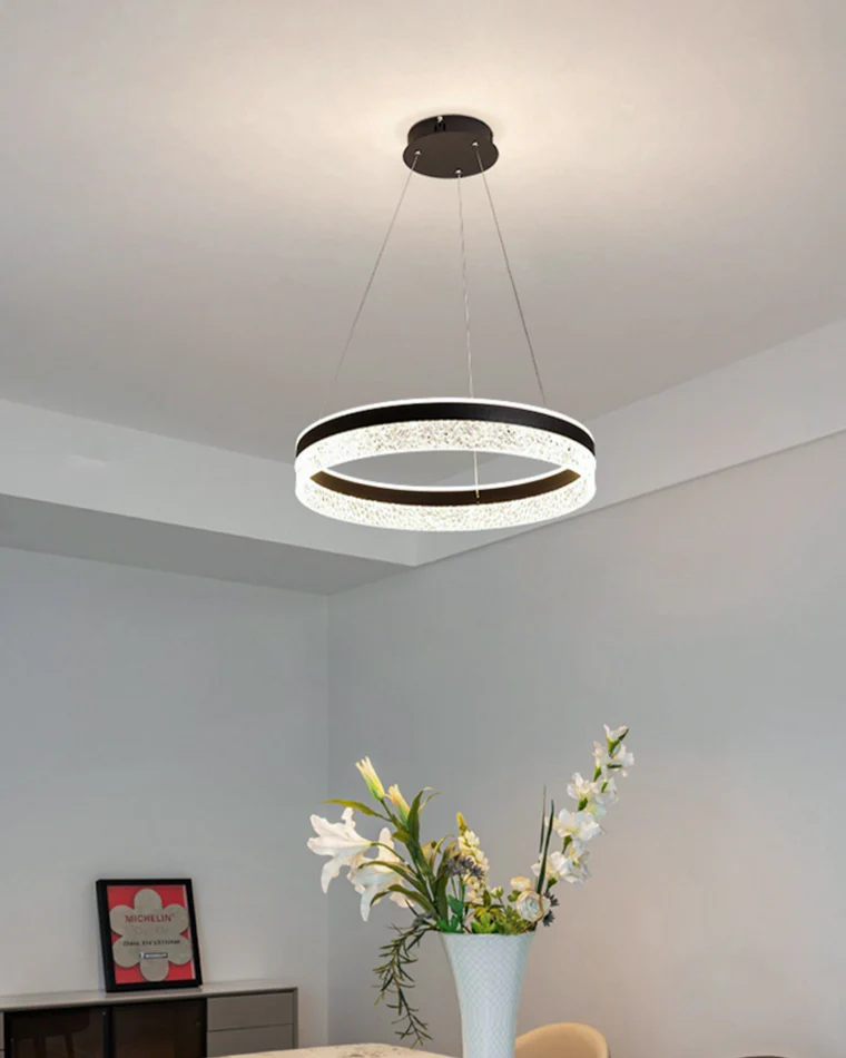 WOMO Acrylic Circular LED Chandelier-WM2171 - Image 13