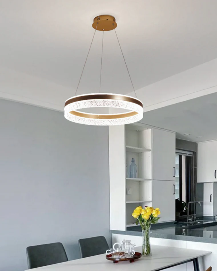 WOMO Acrylic Circular LED Chandelier-WM2171 - Image 16