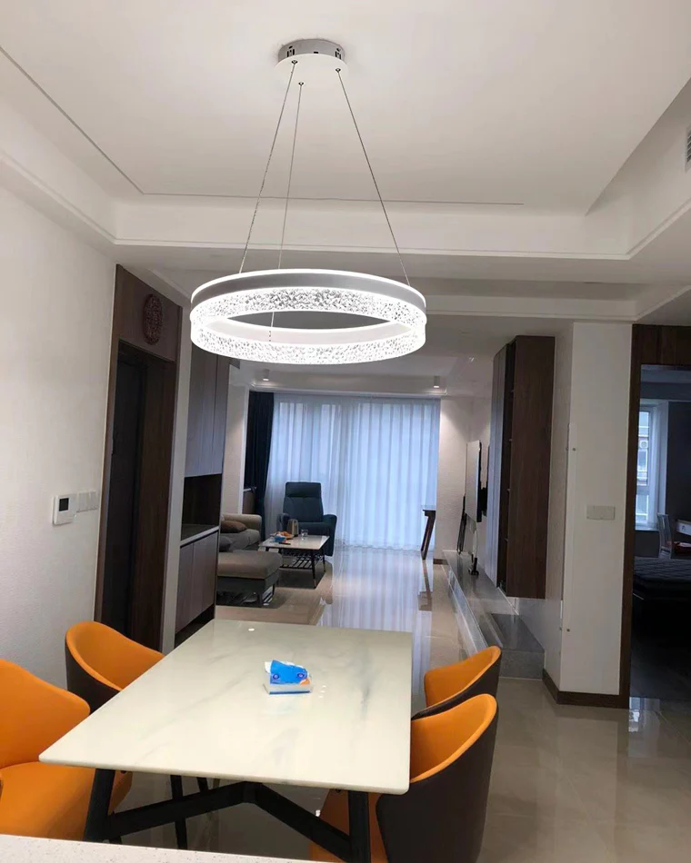 WOMO Acrylic Circular LED Chandelier-WM2171 - Image 33