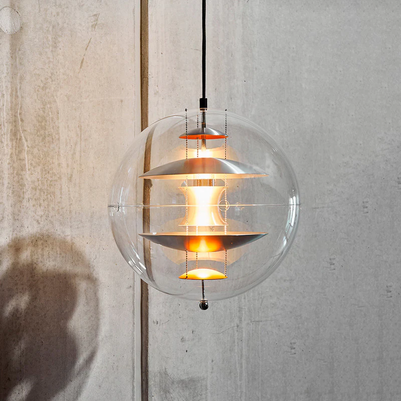 WOMO Acrylic Globe Pendant Light-WM2536 - Image 20