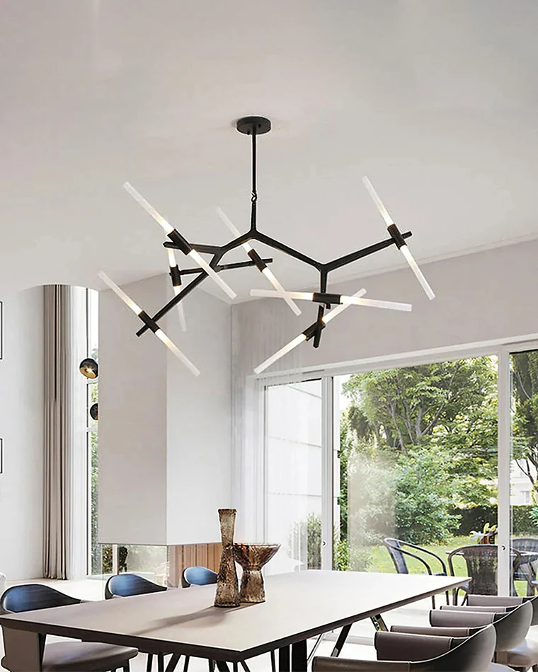 WOMO Adjustable Gold Branch Chandelier-WM2511 - Image 12