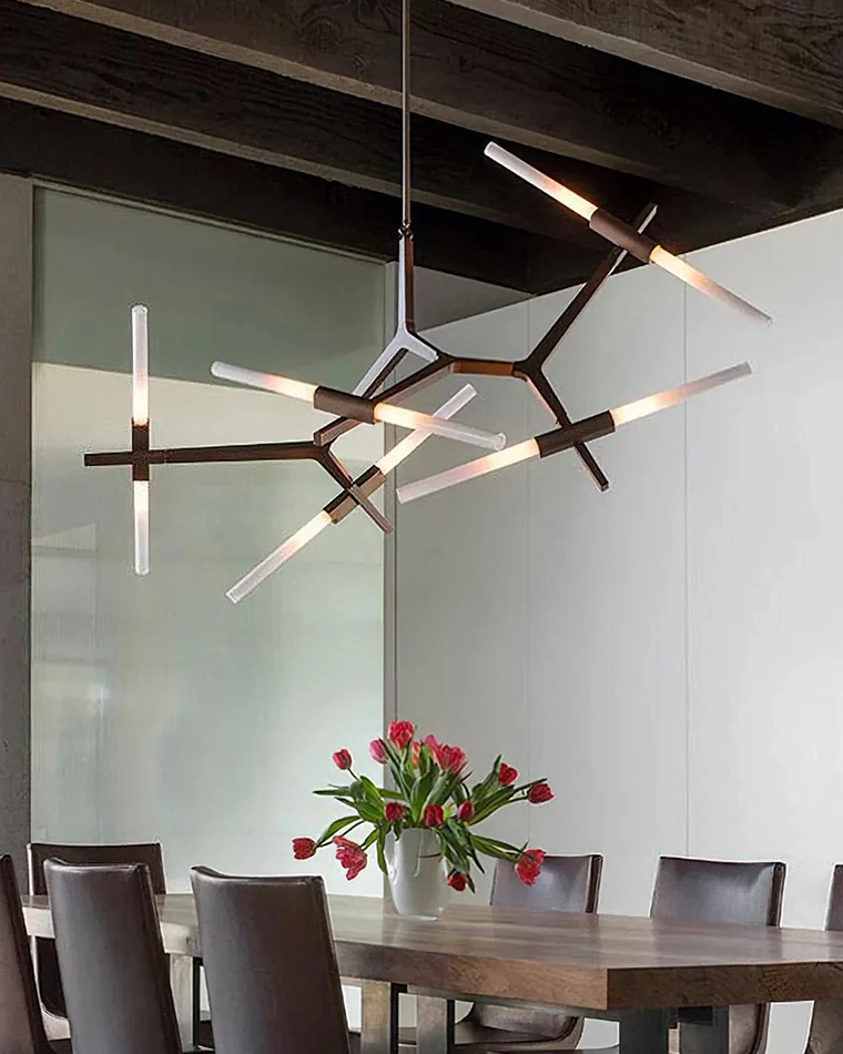 WOMO Adjustable Gold Branch Chandelier-WM2511 - Image 16