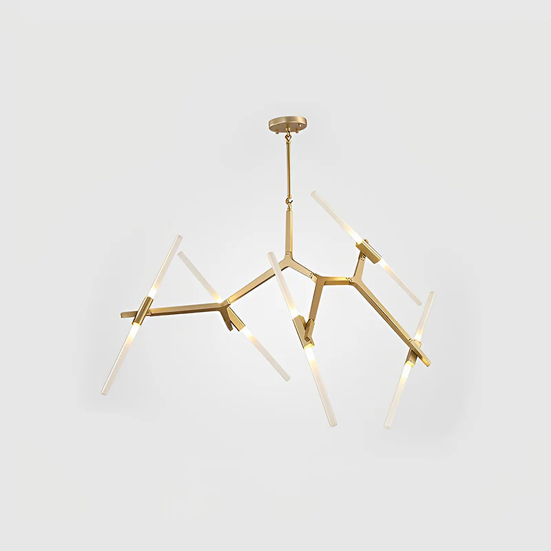 WOMO Adjustable Gold Branch Chandelier-WM2511 - Image 25
