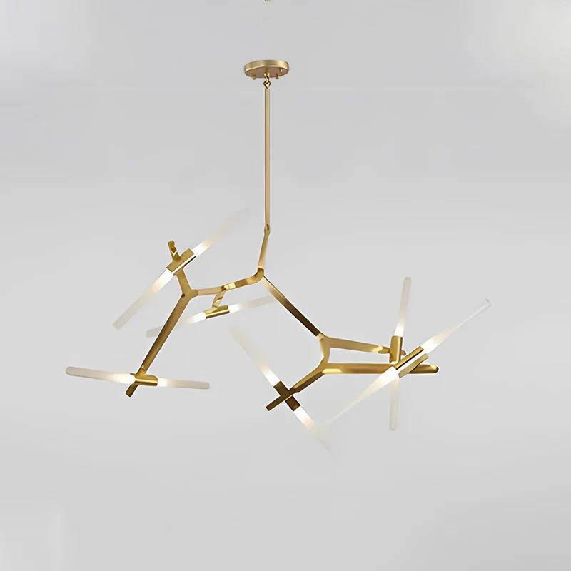 WOMO Adjustable Gold Branch Chandelier-WM2511 - Image 27