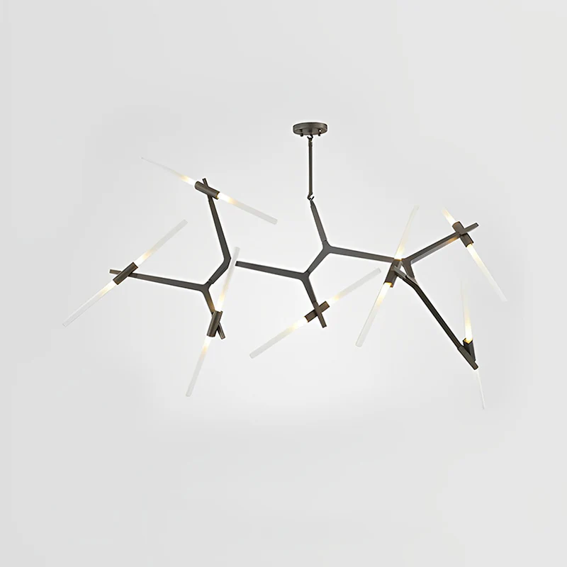 WOMO Adjustable Gold Branch Chandelier-WM2511 - Image 45