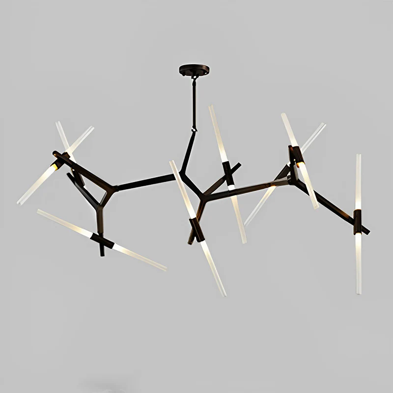 WOMO Adjustable Gold Branch Chandelier-WM2511 - Image 47