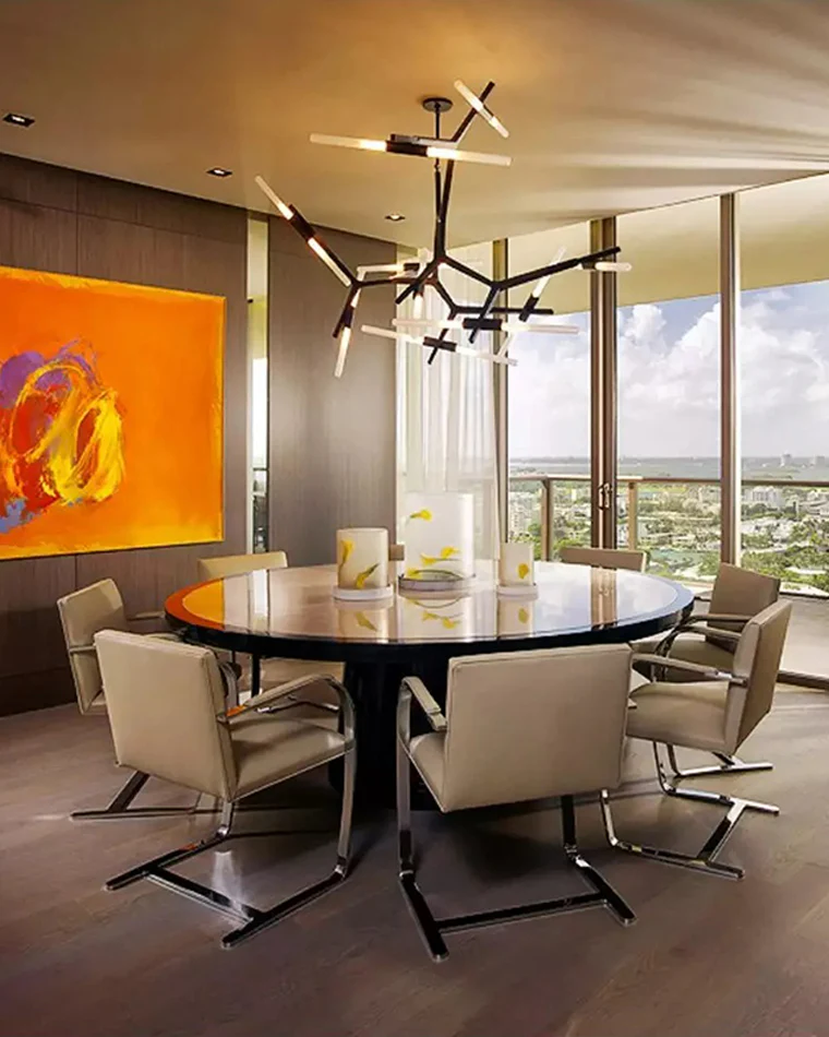 WOMO Adjustable Gold Branch Chandelier-WM2511 - Image 9