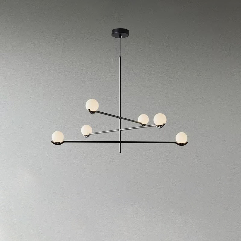 WOMO Adjustable Glass Ball Chandelier-WM2584 - Image 15