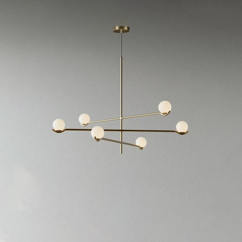 WOMO Adjustable Glass Ball Chandelier-WM2584 - Image 21