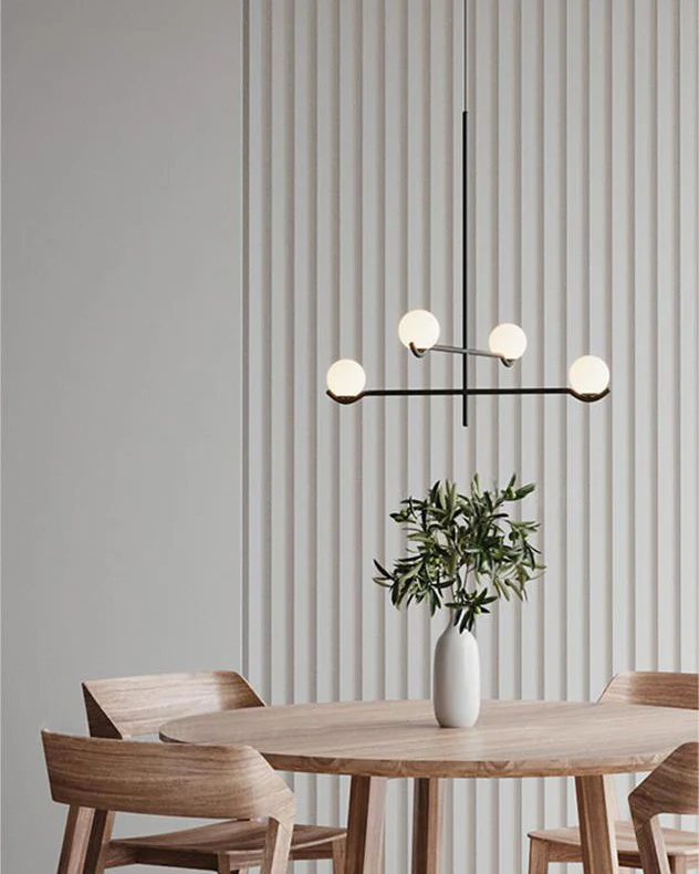 WOMO Adjustable Glass Ball Chandelier-WM2584 - Image 6