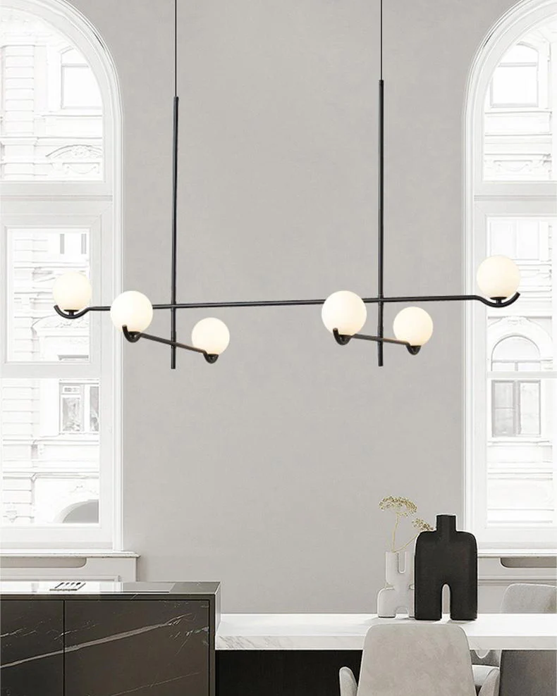 WOMO Adjustable Glass Ball Chandelier-WM2584 - Image 9