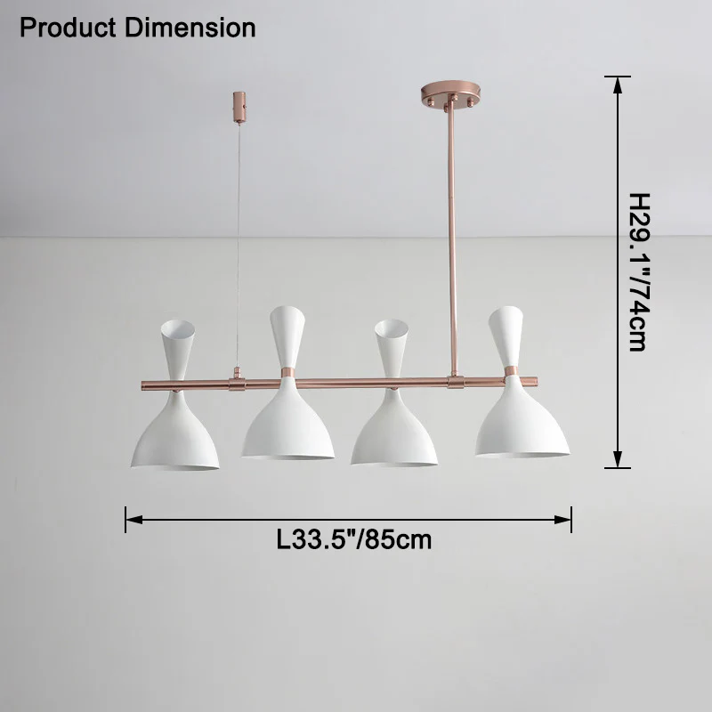WOMO Adjustable Linear Chandelier-WM2529 - Image 18