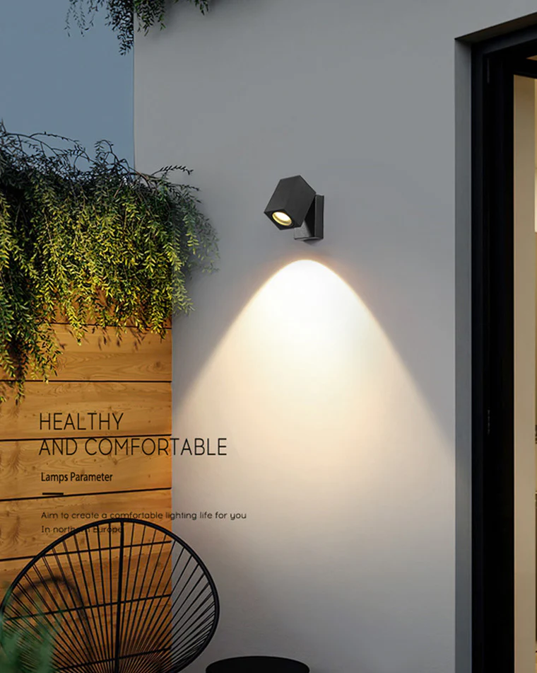 WOMO Adjustable Outdoor Wall Light-WM9068 - Image 3