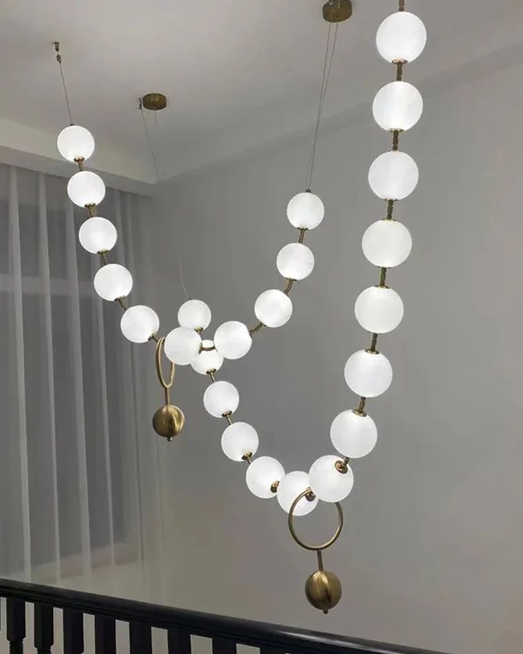 WOMO V-Pearl Adjustable Chandelier-WM2938 - Image 16