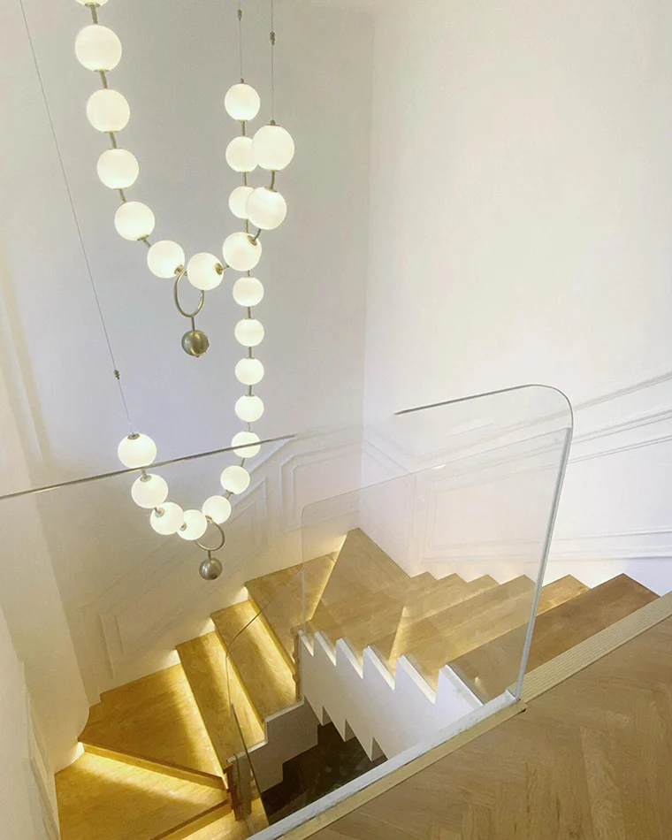 WOMO V-Pearl Adjustable Chandelier-WM2938 - Image 25