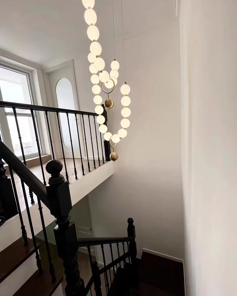 WOMO V-Pearl Adjustable Chandelier-WM2938 - Image 26