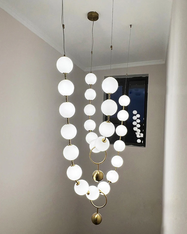 WOMO V-Pearl Adjustable Chandelier-WM2938 - Image 27