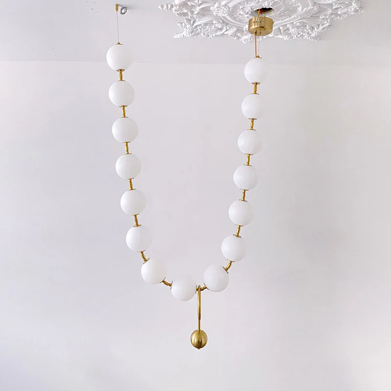 WOMO V-Pearl Adjustable Chandelier-WM2938 - Image 35