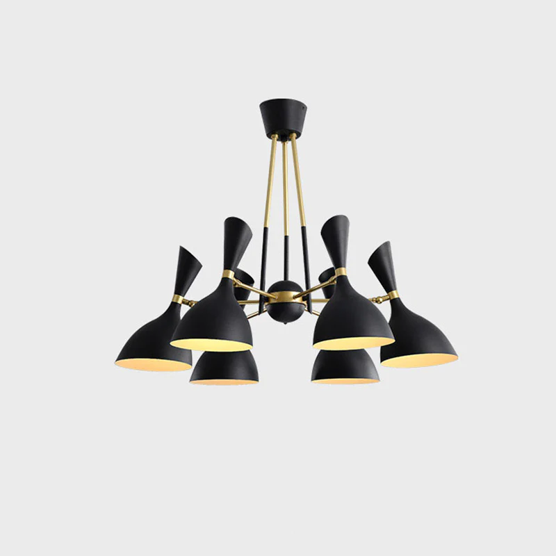 WOMO Adjustable Shaded Chandelier-WM2528 - Image 12