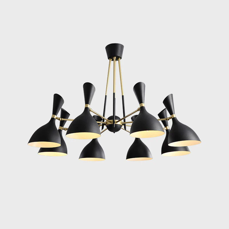 WOMO Adjustable Shaded Chandelier-WM2528 - Image 14