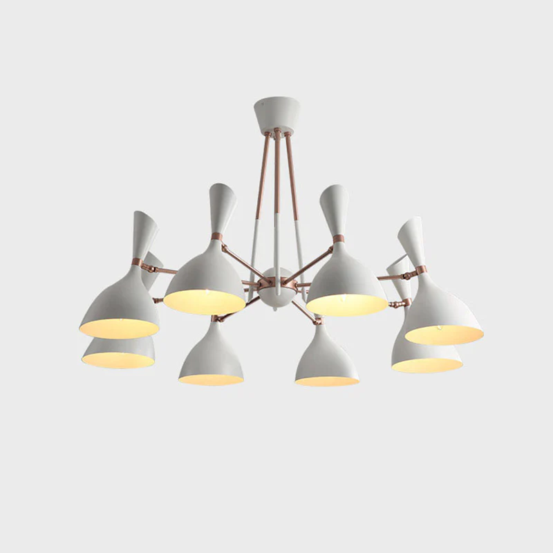 WOMO Adjustable Shaded Chandelier-WM2528 - Image 18