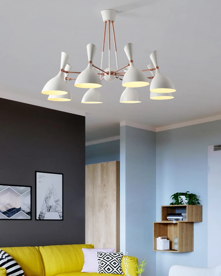 WOMO Adjustable Shaded Chandelier-WM2528 - Image 3