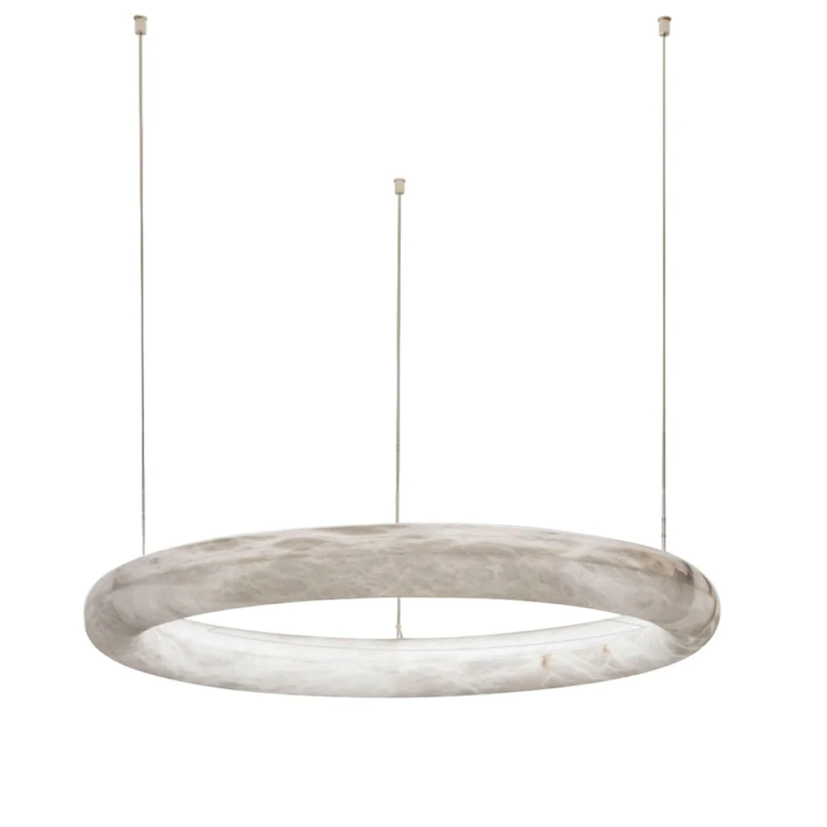 WOMO Alabaster Circle LED Chandelier-WM2873 - Image 14