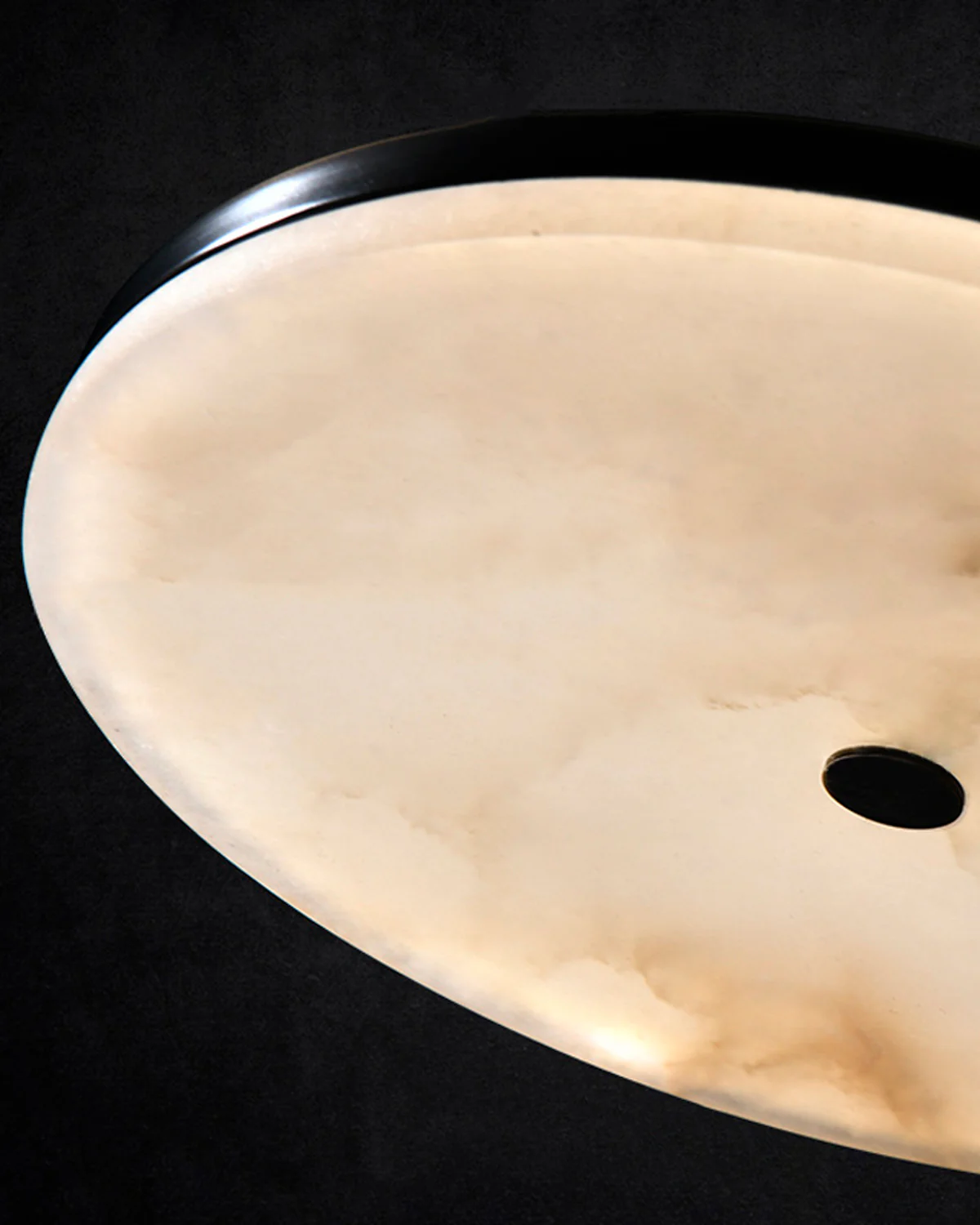WOMO Disc Alabaster Pendant Light-WM2870 - Image 9