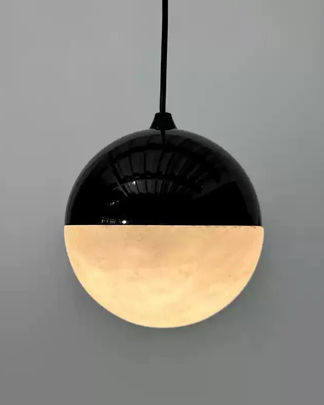 WOMO Alabaster Globe Pendant Light-WM2922 - Image 8