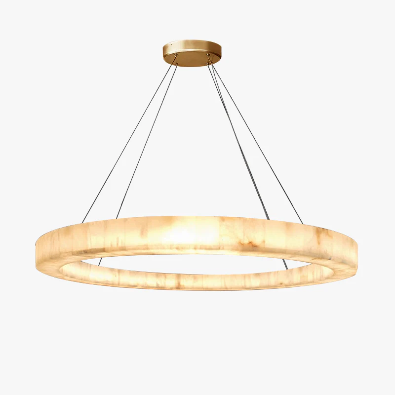 WOMO Alabaster Circular Chandelier-WM2803 - Image 13