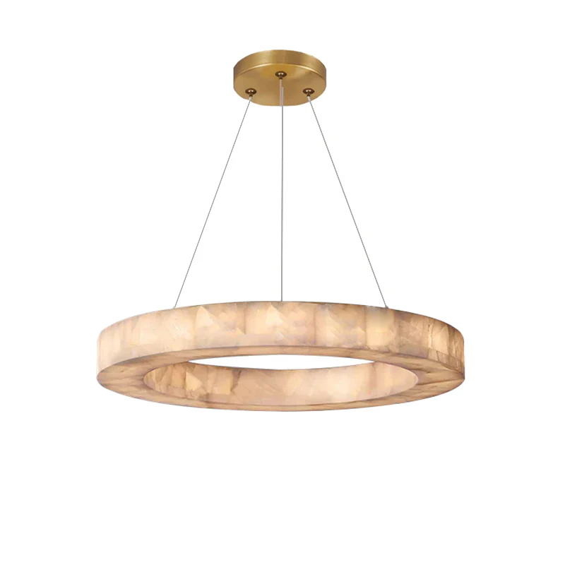 WOMO Alabaster Circular Chandelier-WM2803 - Image 7