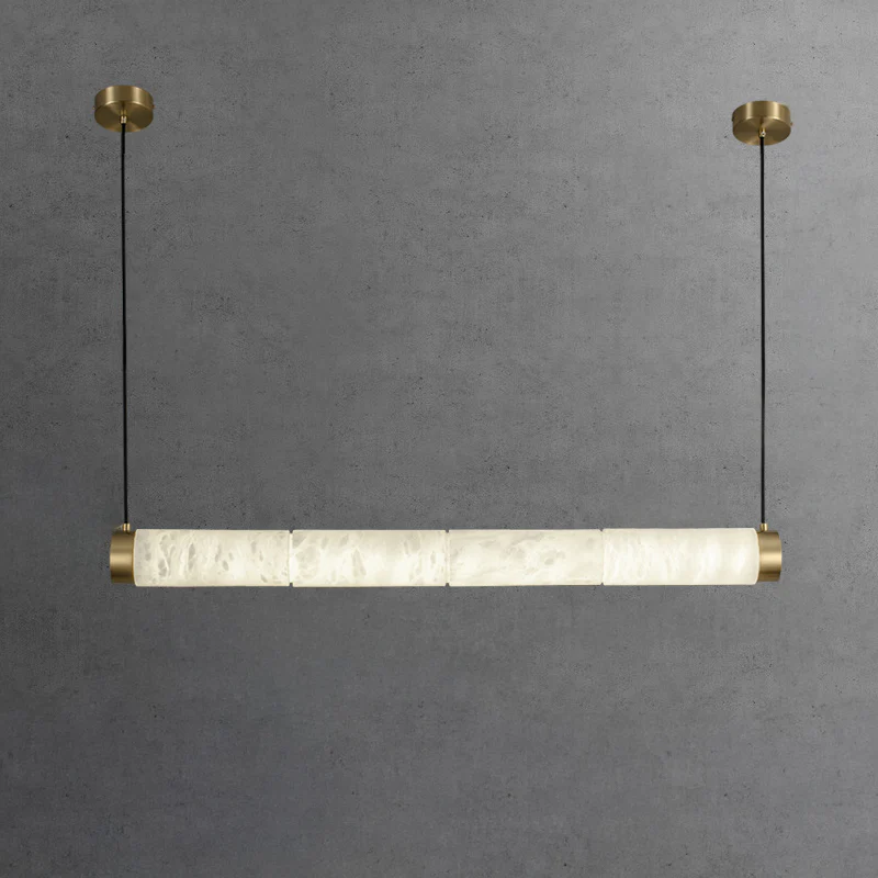 WOMO Alabaster Linear Pendant Light-WM2879 - Image 10